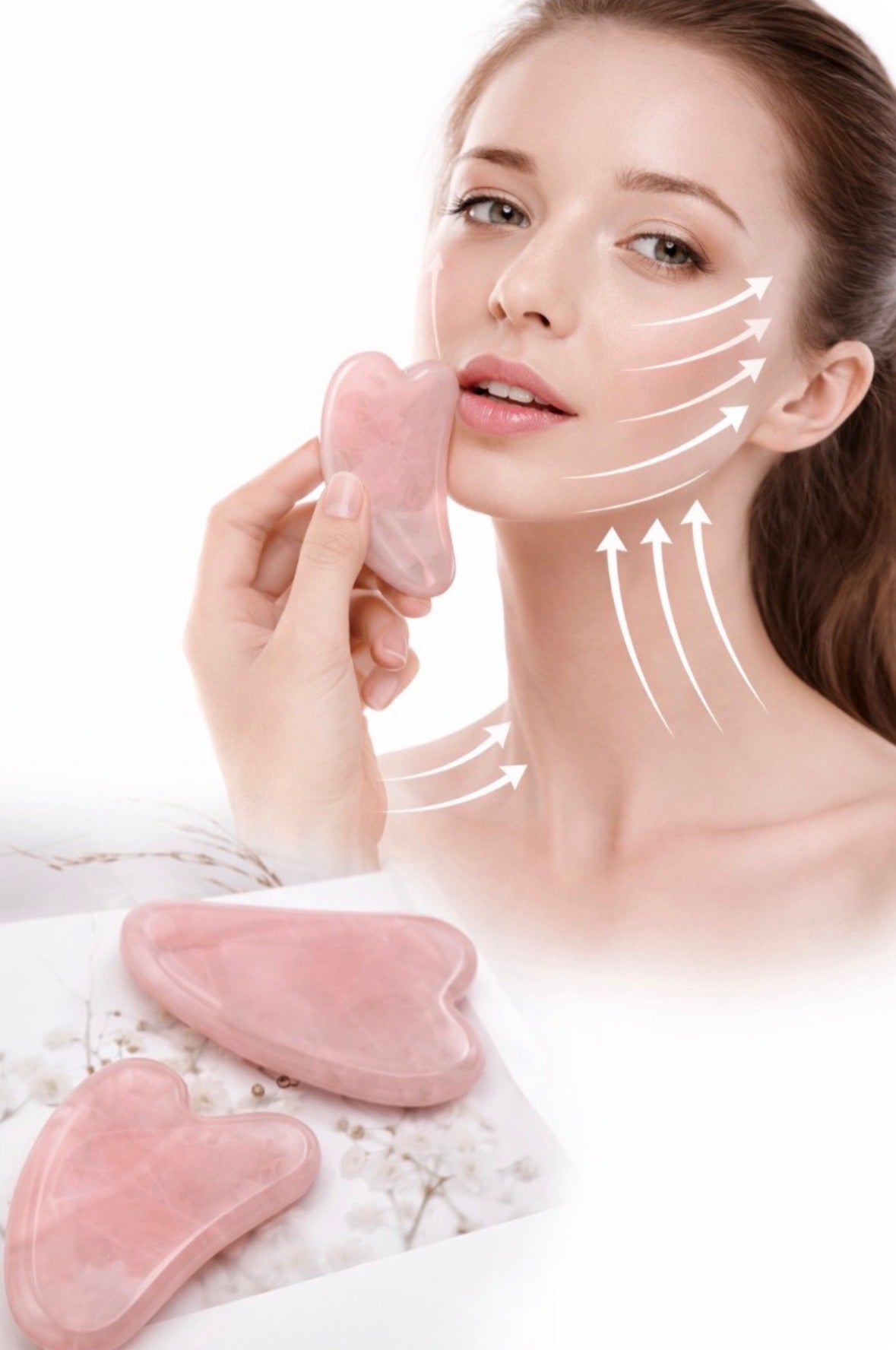 Rosenquarz Gua Sha