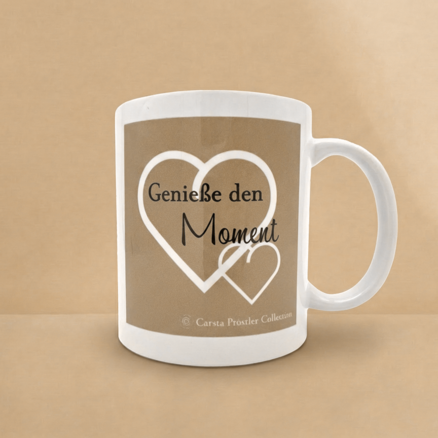 Genieße Tasse