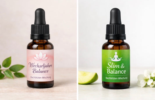 Duo Wechseljahre Balance, Slim & Balance - Bachblüten Mischung